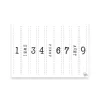 Sale 24 Adventskalender Umschläge Bücherseiten mit Zahlen | DIY Adventskalender Adventskalender