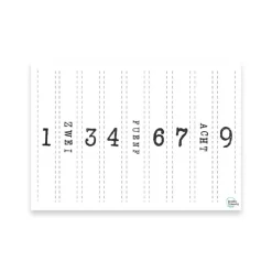 Sale 24 Adventskalender Umschläge Bücherseiten mit Zahlen | DIY Adventskalender Adventskalender