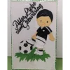 Clearance " Alles Liebe zum Geburtstag ", Geschenkkarton für einen Fußballfan Geschenkverpackungen