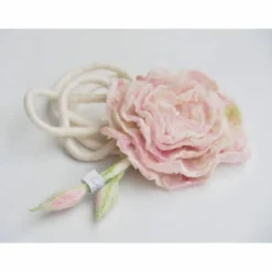 Clearance * BEZAUBERNDES BLÜTENACCESSOIRES * IN PASTELTÖNEN * 82% WOLLE 18% SEIDE * HANDANFERTIGUNG * ANLÄSSE * VIELE TRAGEMÖGLICH Haarschmuck & Kopfputz