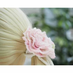 Clearance * BEZAUBERNDES BLÜTENACCESSOIRES * IN PASTELTÖNEN * 82% WOLLE 18% SEIDE * HANDANFERTIGUNG * ANLÄSSE * VIELE TRAGEMÖGLICH Haarschmuck & Kopfputz