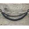 Trachtenschmuck|Trachtenladerl 1 Charivarikette, Charivarirohling,zweireihig, ca. 33 cm, Trachtenschmuck, Herrenschmuck, Trachtenaccessoires