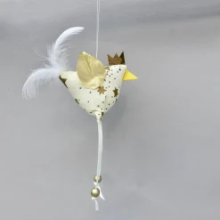 Hot 2 Christbaumschmuck-Hühner *crazy Christmas-Chicken*  Weihnachtsdeko, Stoffhühner für Weihnachten Weihnachtsdeko