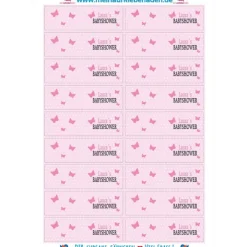 18 Cupcake-Fähnchen - Aufkleber | Babyshower Geschenke
