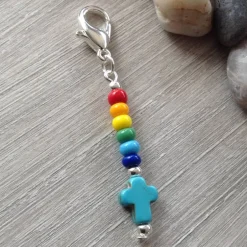 1 farbenfrohes Gastgeschenke / Mitbringsel / Mitgebsel / Charms Gastgeschenke