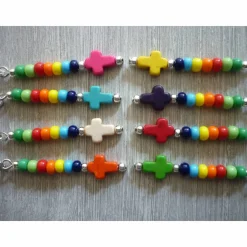 New 1 farbenfrohes Gastgeschenk / Mitbringsel / Mitgebsel / Charm Gastgeschenke