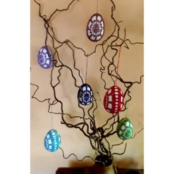 Sale 3 große umhäkelte Ostereier Ostereier