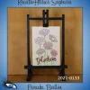 Gutscheine|KreativAtelier Saphira ►2021-0133◄ Karte B6 - GUTSCHEIN "Gutschein + Blumen"