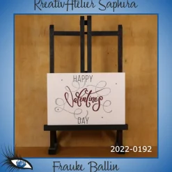 Clearance ►2022-0192◄ Karte B6 - LIEBE "Happy Valentine's Day" Valentinstagskarten