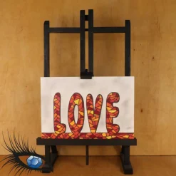 Clearance ►2022-0042◄ Karte B6 - LIEBE "LOVE" Valentinstagskarten