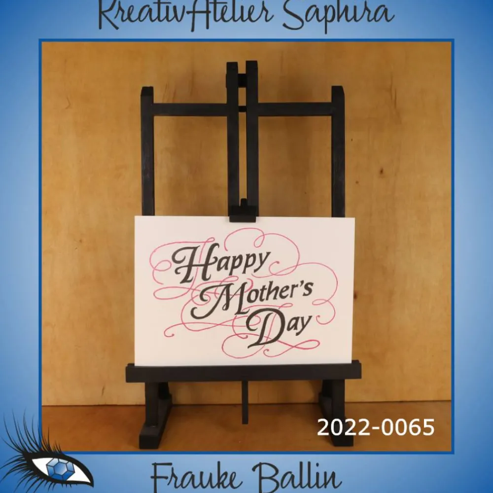 Clearance ►2022-0065◄ Karte B6 - MUTTERTAG "Happy Mothersday" Glückwunschkarten