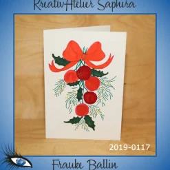 Clearance ►2019-0117◄ Karte B6 - WEIHNACHTEN Weihnachtskarten