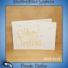 Clearance ►2019-0119◄ Karte B6 - WEIHNACHTEN "Merry Christmas" Weihnachtskarten