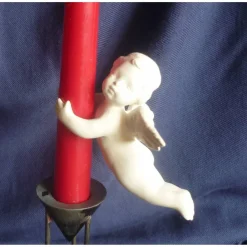 Clearance 2 Kerzenengel für Leuchterkerzen, Engel,Putten,Tischkultur,Hochzeitsdeco Hochzeitskerzen