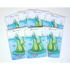 Discount 7 Kunztpostkarten zur Geburt, Geburtskarten, Geburtsanzeige, Einladung zur Taufe, Babykarten, Entbindung, Nachwuchs, Postkarten Geburt, Baby Einladungskarten