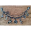Online 1 Lederhosen-Charivari mit 7 Anhängern, ca. 31 cm Trachtenschmuck