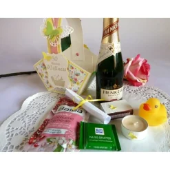 Beauty & Wellness|IdeenOase 30 Minuten Wellness / Handgefertigtes Körbchen mit Inhalt um die Seele baumeln zu lassen / zum Geburtstag