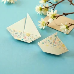 New 10 Origami Segelboote Tischdeko hellgelb – Handgefaltete Boote für Konfirmation, Taufe & Hochzeit Tischdekoration