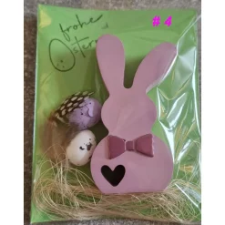 Osterhasen|Windrose 1 Osterhase aus Raysin – liebevolles Gastgeschenk, Mitbringsel oder kleiner Ostergruß