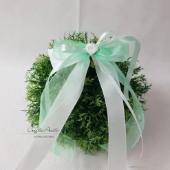 Online 10 St. Autoschleifen MINT in WEISS oder CREME Antenne Hochzeit Hochzeitsdeko