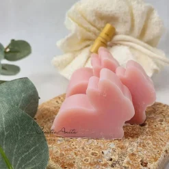 Ostergeschenke|CreativAnita 4 St. Hasen Seifenhasen Schafmilchseife in rosa - Ostergeschenk