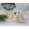 Weihnachtsgeschenke|CreativAnita 5 St. Sterne Tannenbaum - Christbaum - SCHNEEROSE Gastgeschenke Weihnachten - Schafmilchseife