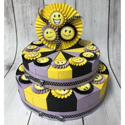 Best 2 Stöckige Torte  - Smiley - 24 Stück Geschenke