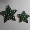 Hot 2 Sterne Weihnachten 1x klein, 1x groß, Sterne zum Aufhängen, Set 10 Weihnachtsdeko