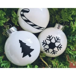 Hot 77 Sticker, Aufkleber Set Weihnachten  Weihnachtsaufkleber, Christbaumkugel, Schriftzug,Namensaufkleber Weihnachtsbaumku Sticker & Aufkleber