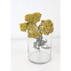 Discount 5 Stiele Trockenblumen Schafgarbe gelb Tischdekoration