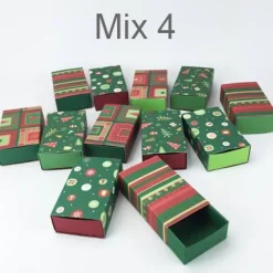 Online 12 Streichholzschachtel Medium - Mix 4 Adventskalender