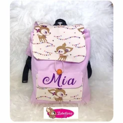 2 tlg. Set bestehend aus Kindergarten Rucksack und Turnbeutel. Hafenkitz gold mit und ohne Namen Kinder Kinderrucksack