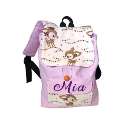 2 tlg. Set bestehend aus Kindergarten Rucksack und Turnbeutel. Hafenkitz gold mit und ohne Namen Kinder Kinderrucksack