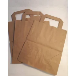 Sale 4 Tüten aus Kraftpapier mit Henkeln Geschenkverpackungen