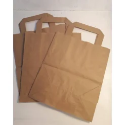 Sale 4 Tüten aus Kraftpapier mit Henkeln Geschenkverpackungen