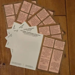 Dankeskarten|Almut Kaplan 5 verschiedene Karten mit Empfehlungen, Erfahrungen, Erkenntnissen und Ermutigungen von Bewohnern aus Pflegeheimen