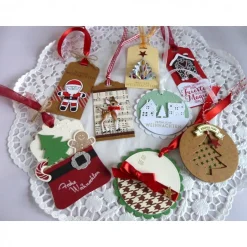 Geschenkeanhänger|IdeenOase 8 weihnachtliche Geschenkanhänger/Tags