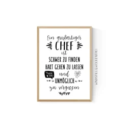 Danksagungskarten|Windstill & Wolkenfrei Abschiedsgeschenk Chef Abteilungsleiter Teamleiter Verabschiedung Ruhestand Rente Geschenk Poster Bild