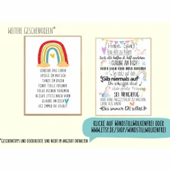 Best Abschiedsgeschenk TEAM Abschied vom Team Kollegen Poster Druck Danksagungskarten