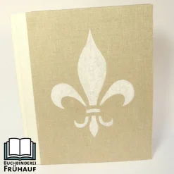 Hochzeitsalben|Buchbinderei Frühauf ABVERKAUF /// Fotoalbum Hochzeitsalbum Lilie