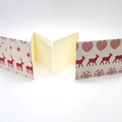 Online ABVERKAUF /// Leporello Fotoalbum Weihnachten 11x16cm Querformat – Personalisierbares Geschenk mit weihnachtlichem Motiv Weihnachtsgeschenke