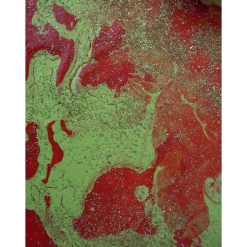 Kunst|Susanne Hiebl...die etwas andere Art! Acrylbild FRÜHLINGSHERZ Acrylmalerei Geschenk zu Valentinstag Muttertag abstraktes Herzbild Collage
