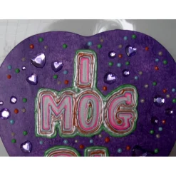 Best Acrylbild I MOG DI Herzbild zum Valentinstag Muttertag Collage Bild auf herzförmigem Keilrahmen Valentinstagsgeschenke