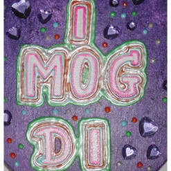 Best Acrylbild I MOG DI Herzbild zum Valentinstag Muttertag Collage Bild auf herzförmigem Keilrahmen Valentinstagsgeschenke
