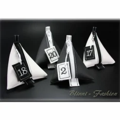Adventskalender|Blinni-Fashion Adventkalender PURIST mit gestickten Zahlen, 24 Pyramiden Säckchen für Kinder und Erwachsene, Weihnachten, Advent