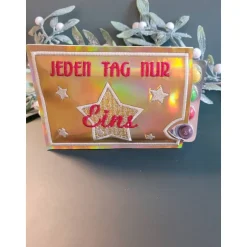 Online Adventkalender to Go bestickt, Mini-Adventskalender ,Geschenk ,Mitbringsel, Sofortkauf Adventskalender