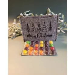 Adventskalender|Mija-Kreativ Adventkalender to Go, mit Blister, Mini-Kalender ,Geschenk ,Mitbringsel, Sofortkauf,Weihnachten,Personalisierbar