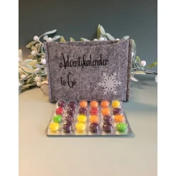Adventskalender|Mija-Kreativ Adventkalender to Go, mit Blister, Mini-Kalender ,Geschenk ,Mitbringsel, Sofortkauf,Weihnachten,Personalisierbar