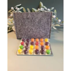 Adventskalender|Mija-Kreativ Adventkalender to Go, mit Blister, Mini-Kalender ,Geschenk ,Mitbringsel, Sofortkauf,Weihnachten,Personalisierbar