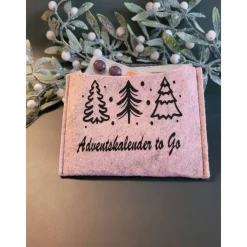 Online Adventkalender to Go, mit Blister, Mini-Kalender ,Geschenk ,Mitbringsel, Sofortkauf ,Weihnachten, Personalisierbar Adventskalender